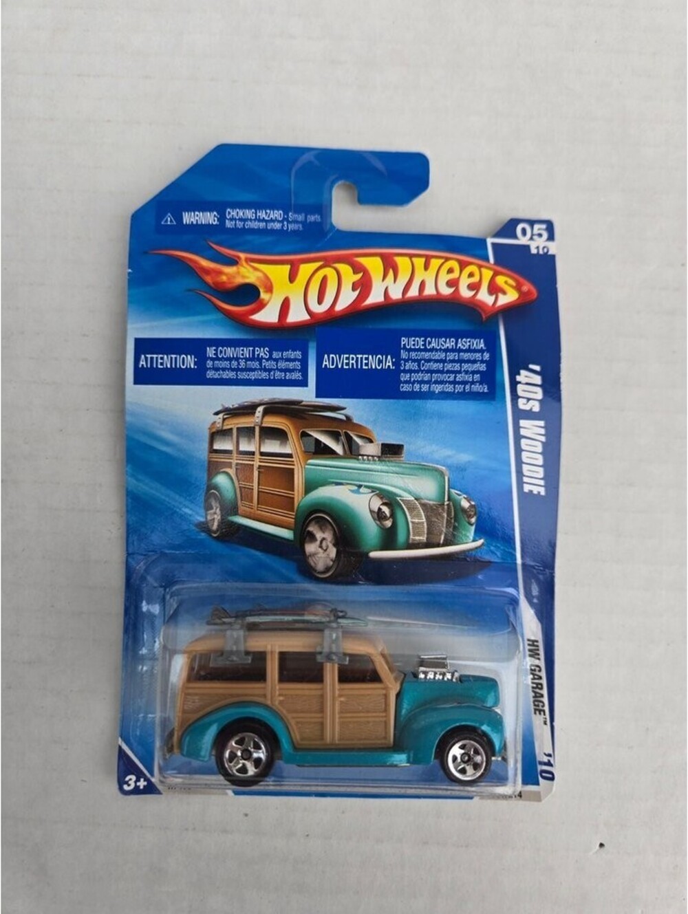 Hot Wheels '40s Woodie Die-Cast Car